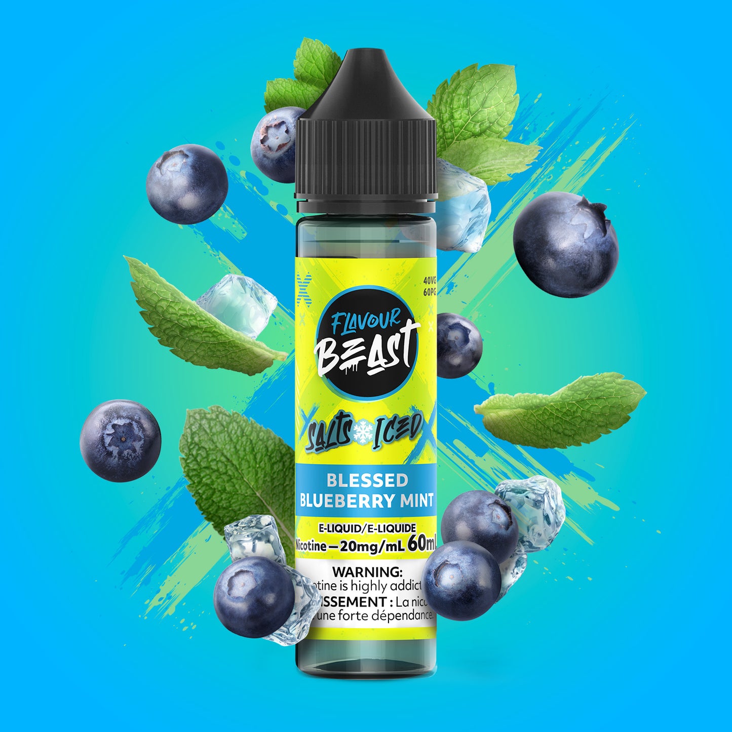 Blessed Blueberry Mint Iced - 20mg
