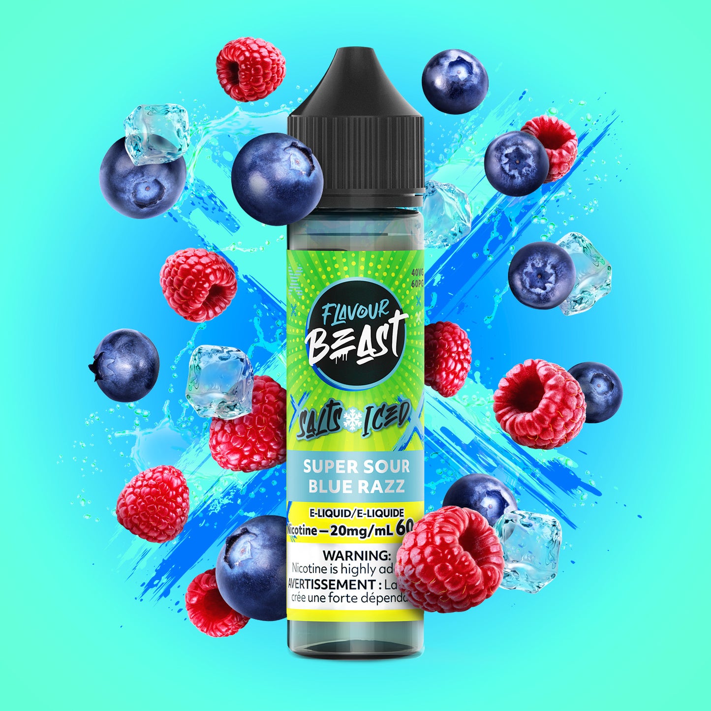 Super Sour Blue Razz ( New Price)