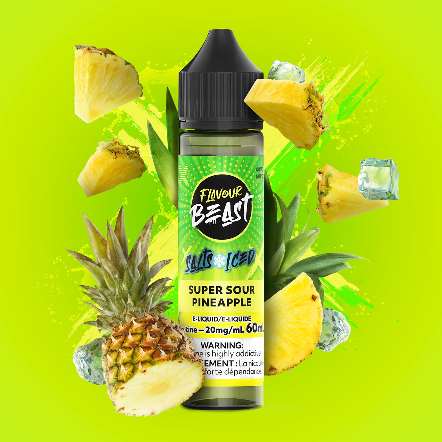 Super Sour Pineapple Iced - 20mg