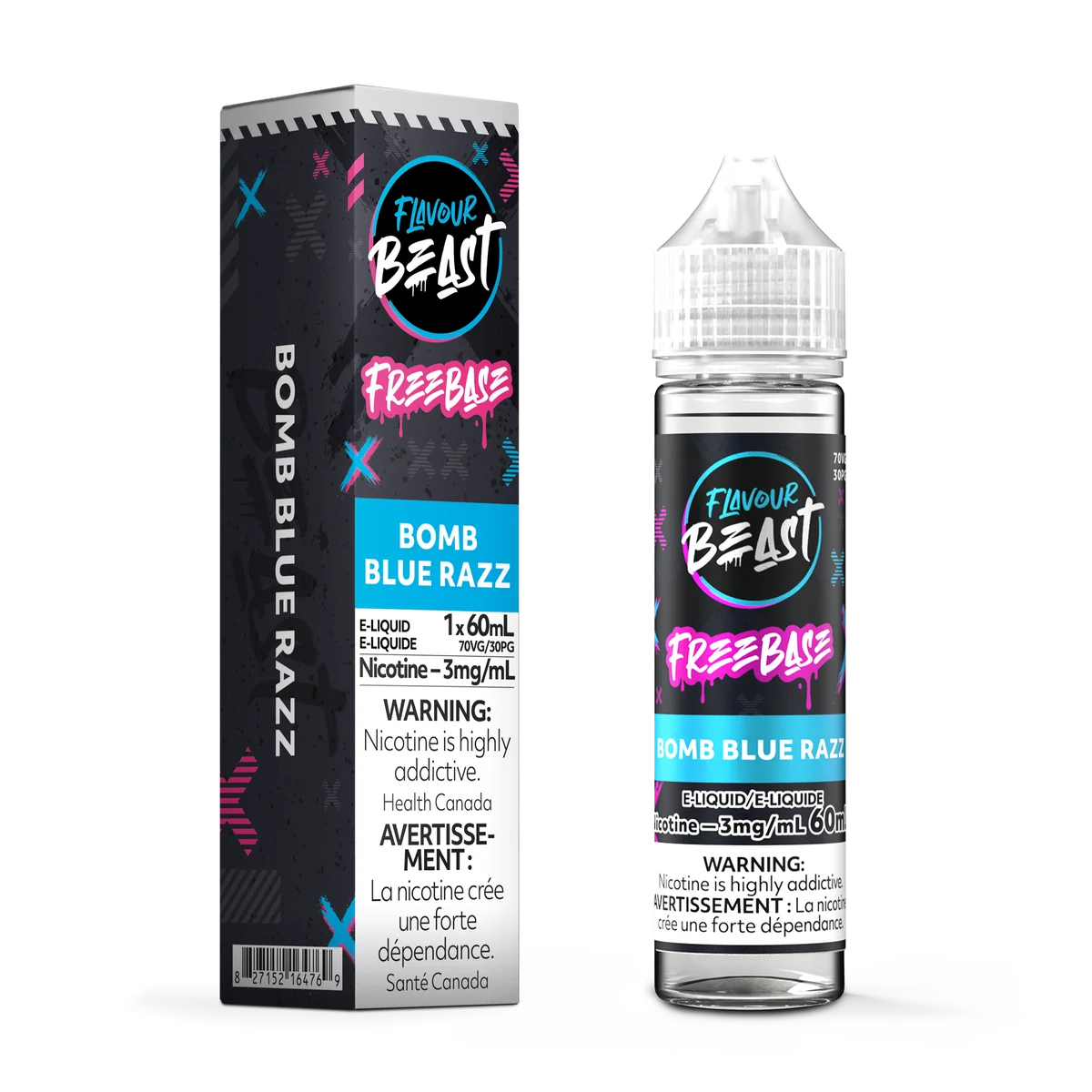 Bomb Blue Razz - 3mg