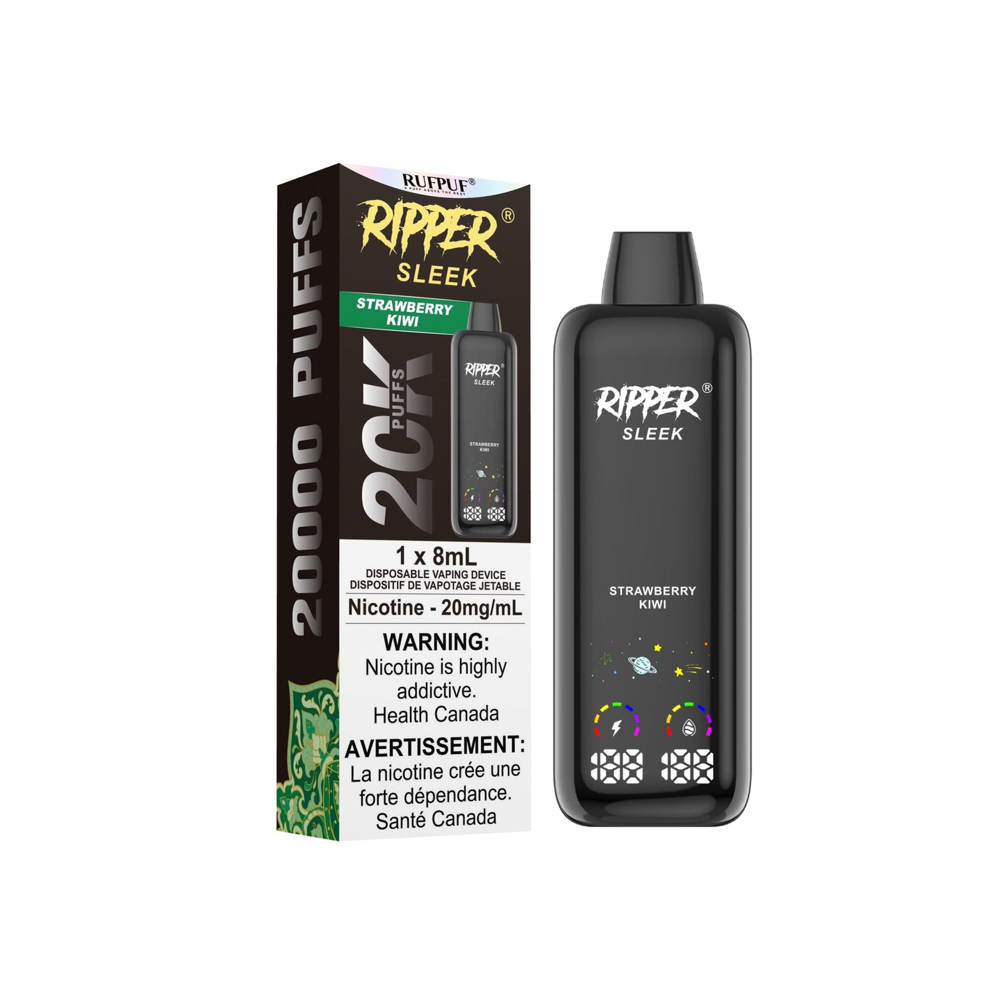 Ripper Sleek- Strawberry Kiwi