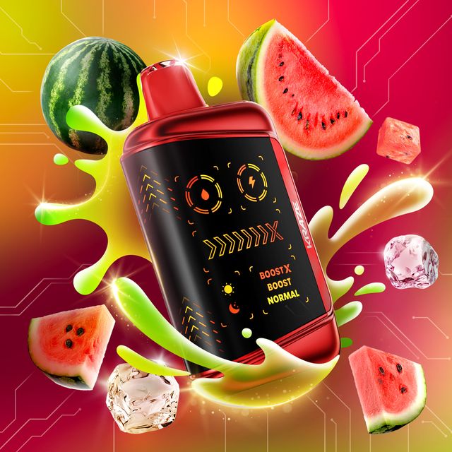 Kraze Mega X - Watermelon Wave Ice