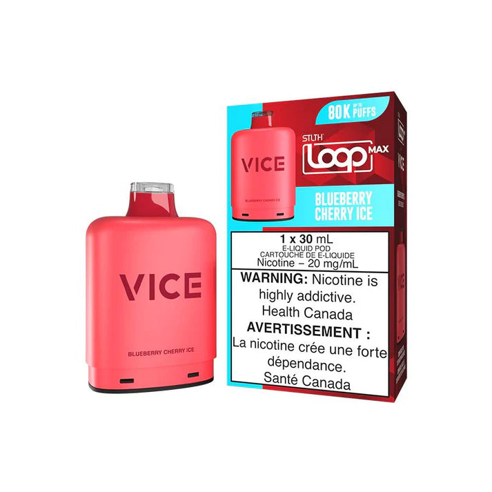 Stlth X Vice - Blueberry Cherry Ice