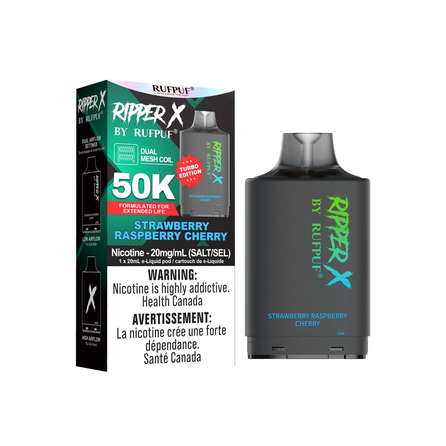 Ripper X 50k - Strawberry Raspberry Cherry (AB)