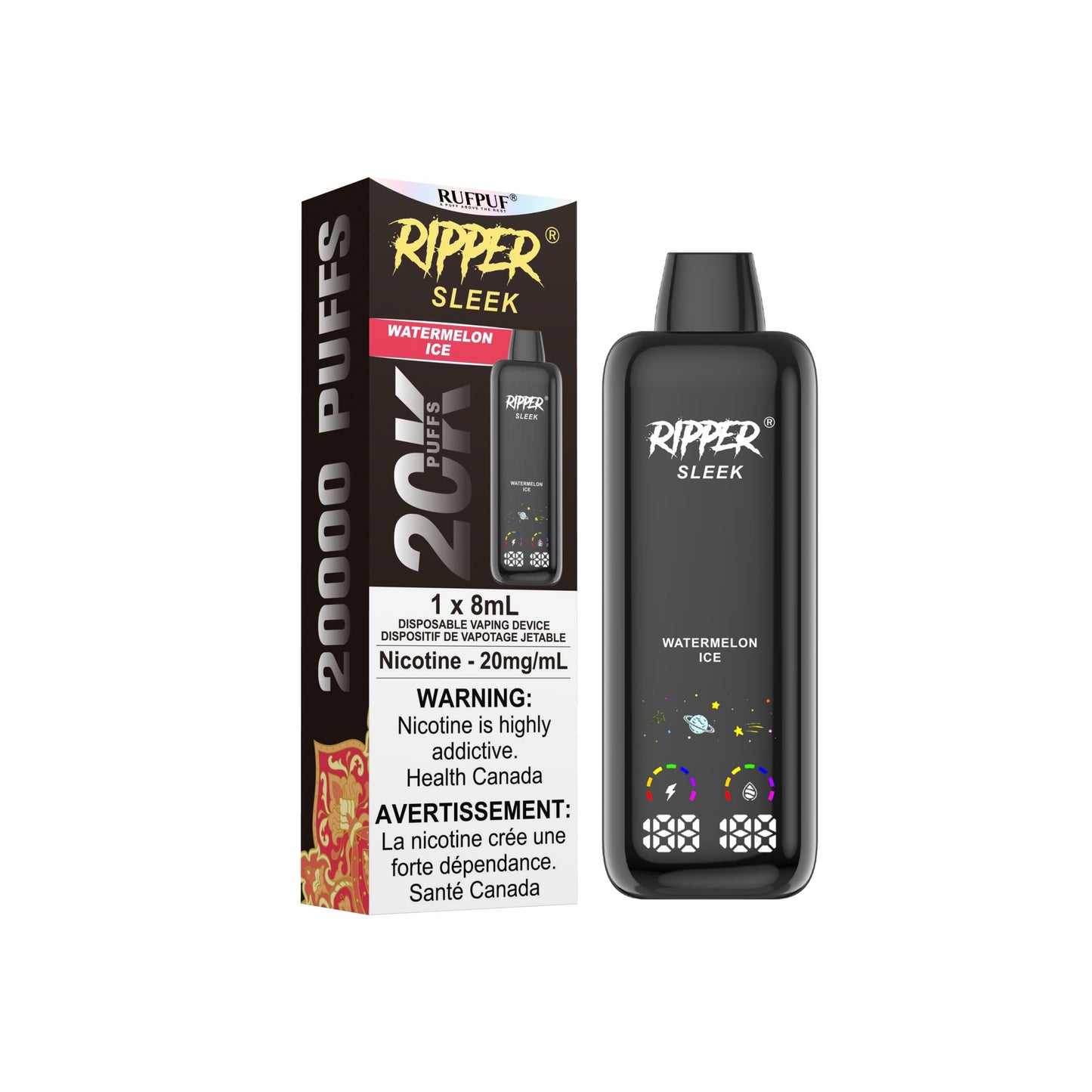 Ripper Sleek- Watermelon Ice 20mg (New Price)