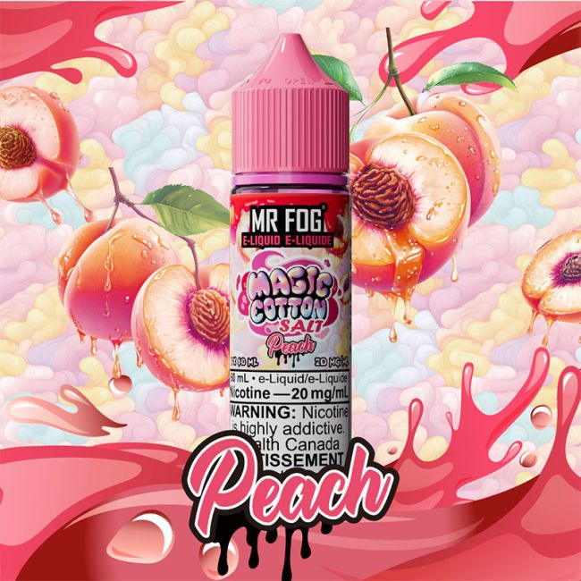 Magic Cotton Peach - 20mg-60ml