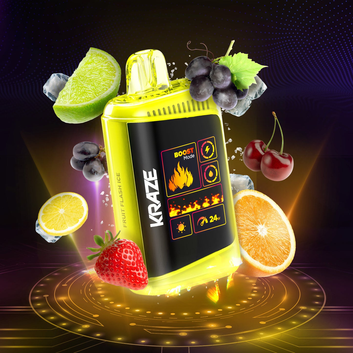 Kraze Fruit Flash Ice