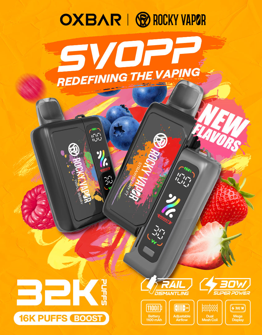 Rocky Vapor Svopp - 32k - Closed Pod