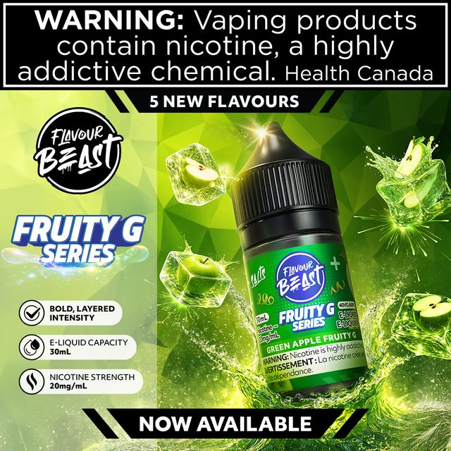 Flavour Beast - Fruity G Series - 30ml Salt Nic