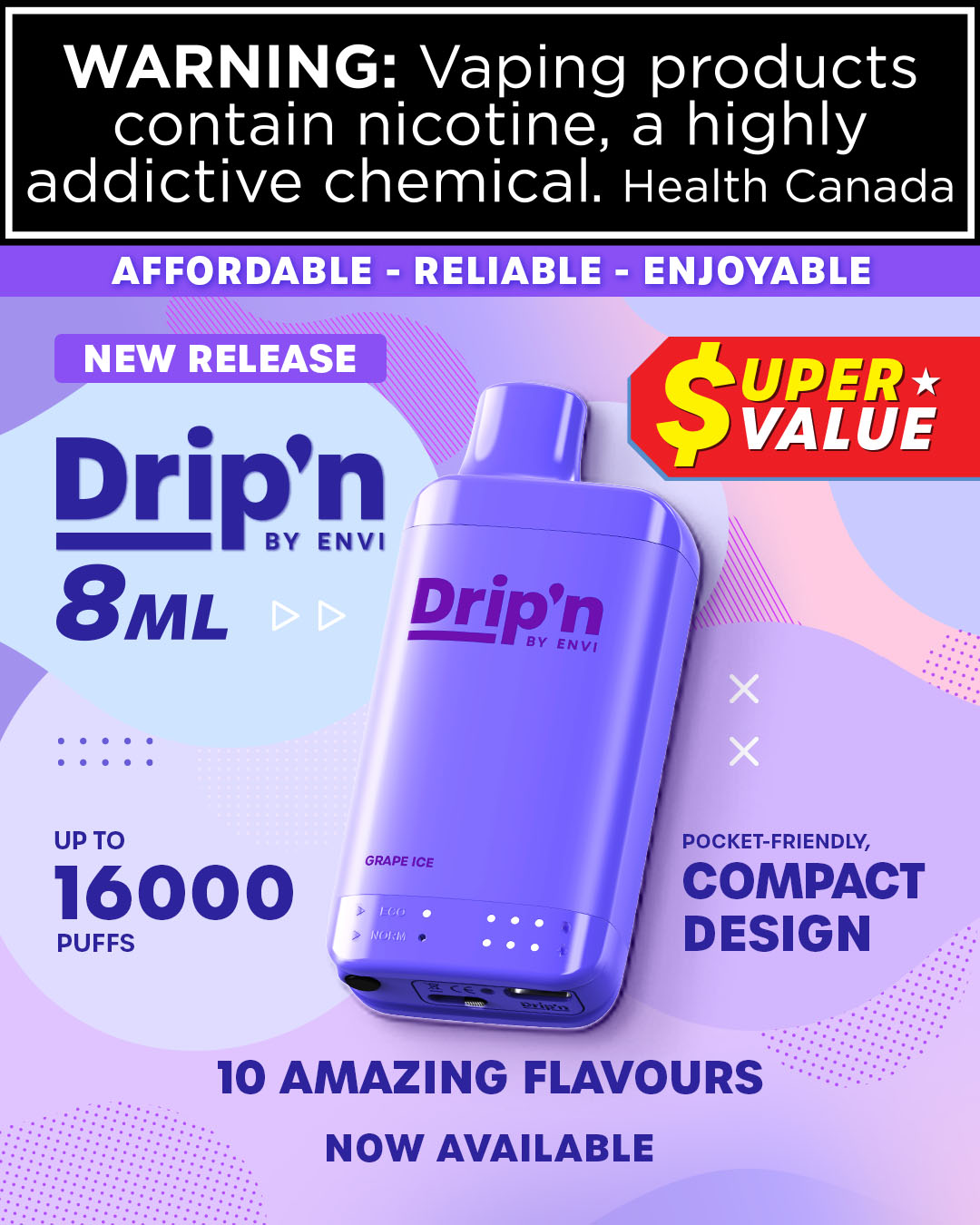 Drip'n 16k - 8ml