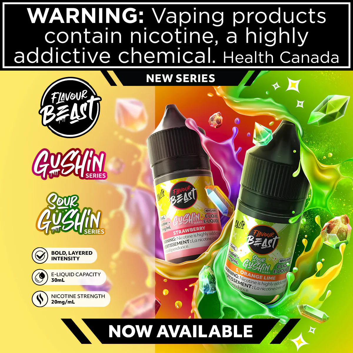 Flavour Beast - Gushin - 30ml/20mg