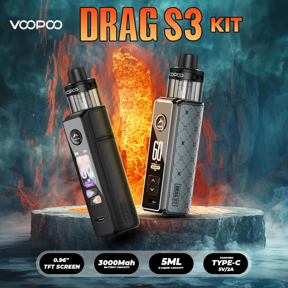 Voopoo Drag S3 Pod Kit - 60W/5ml
