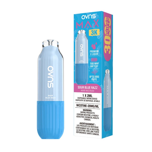OVNS MAX- Sour Blue Razz