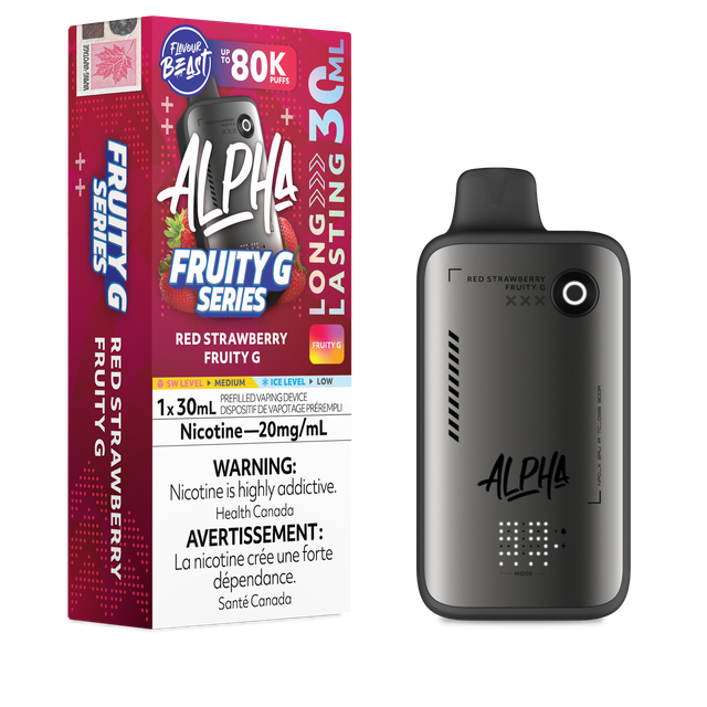 Alpha- Red Strawberry Fruity G