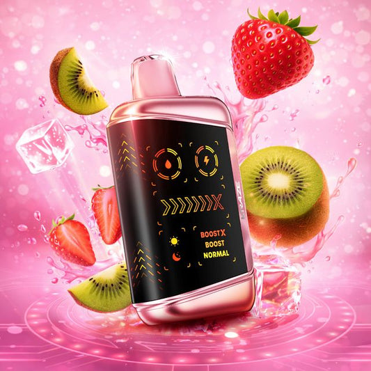 Kraze Mega X - Strawberry Kiwi Ice