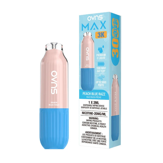 OVNS MAX- Peach Blue Razz