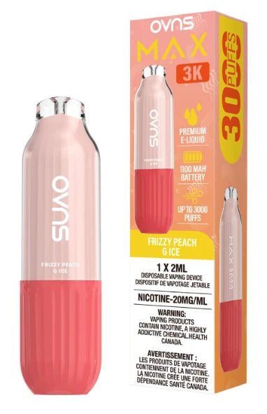 OVNS MAX- Frizzy Peach G Ice