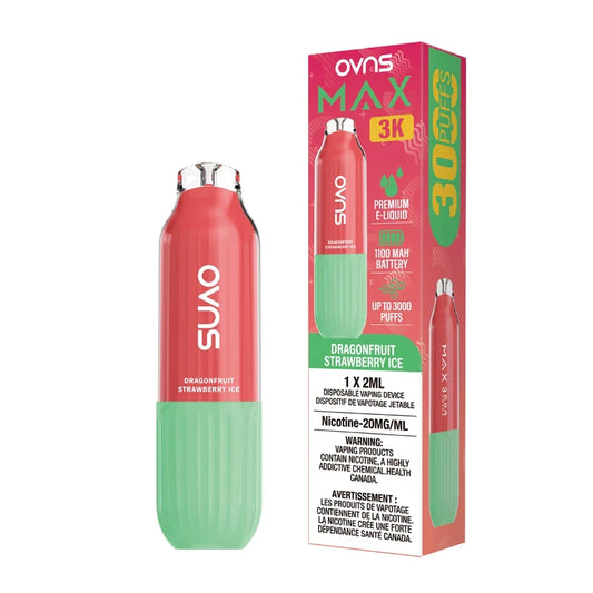 OVNS MAX- Dragonfruit Strawberry Ice