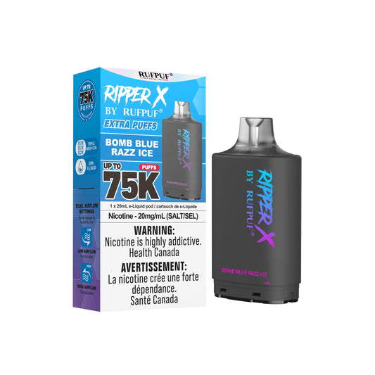 Ripper X - Bomb Blue Razz Ice