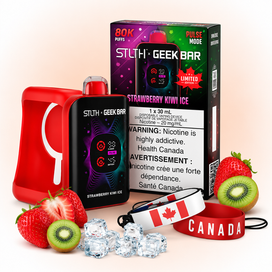 Stlth X Geekbar Canada Ed- Strawberry Kiwi Ice