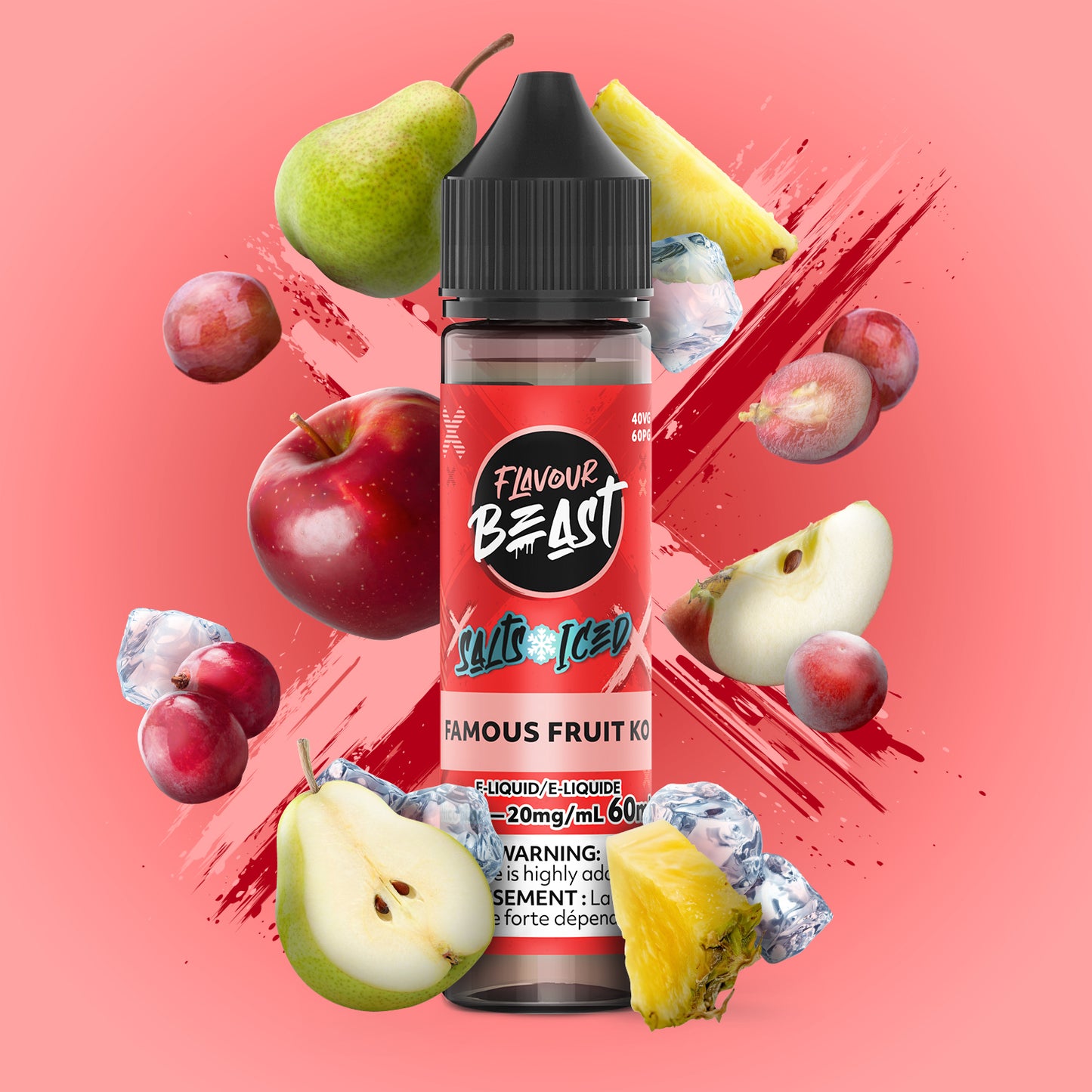 Famous Fruit KO Iced - 20mg