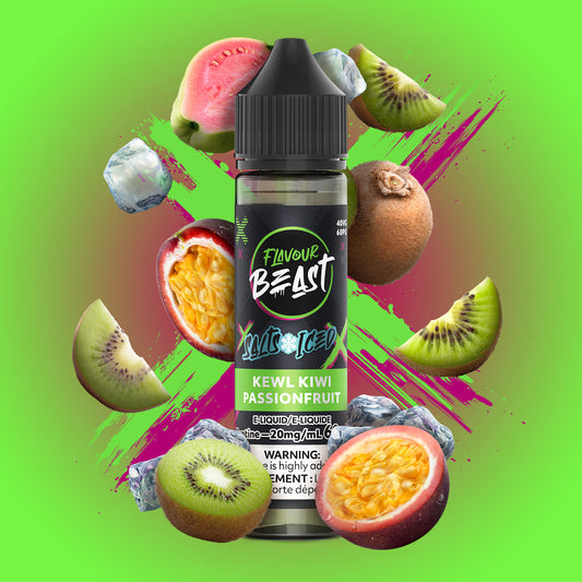 Kewl Kiwi Passionfruit Iced - 20mg