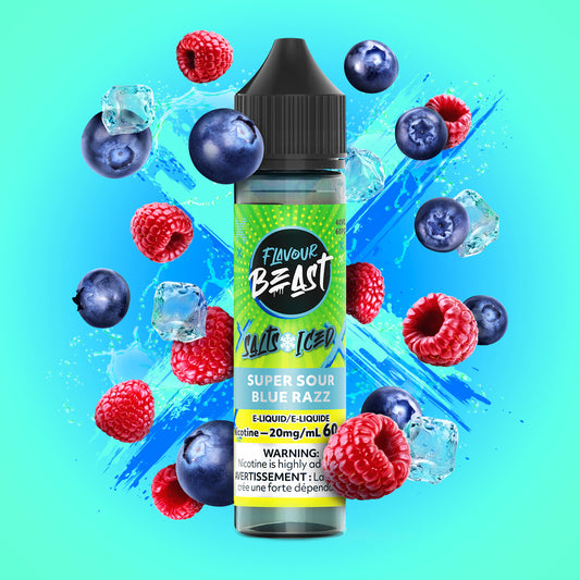 Super Sour Blue Razz ( New Price)