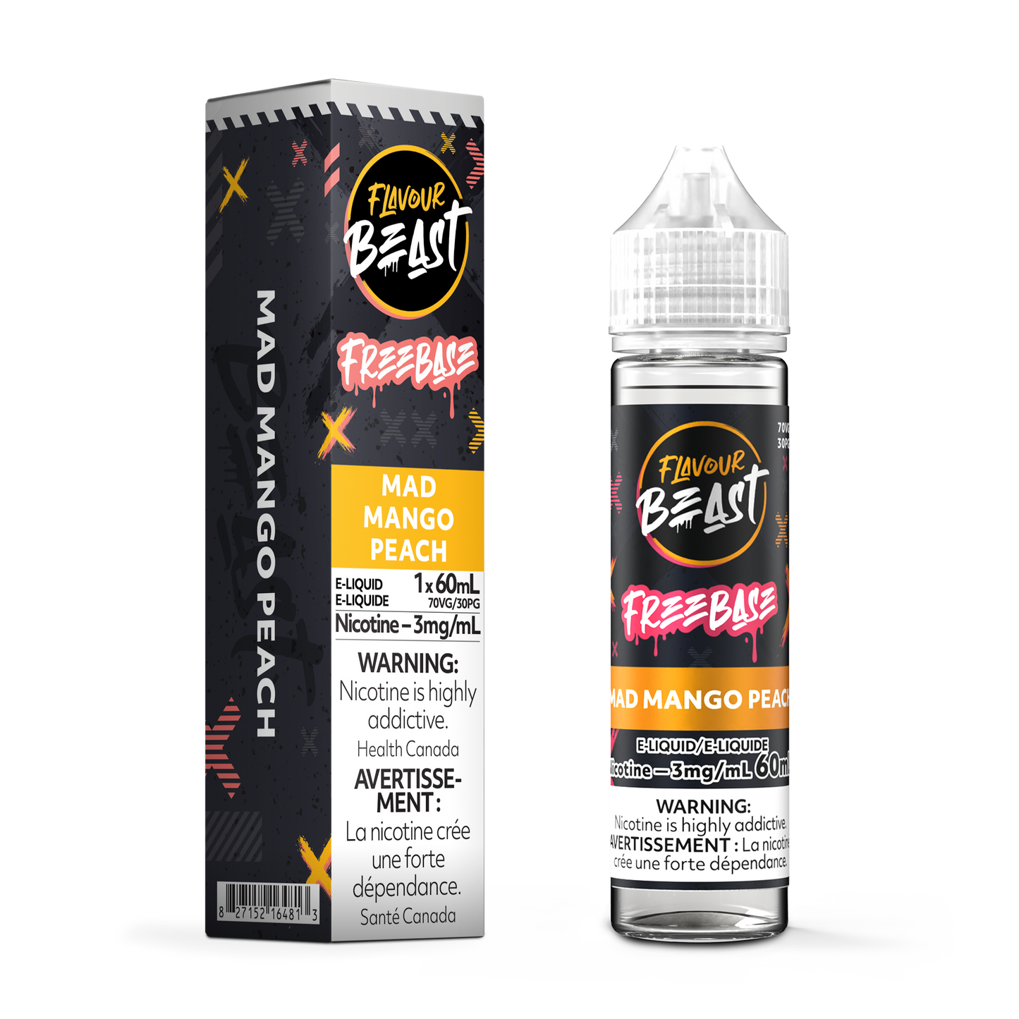 Mad Mango Peach 60ml 3mg
