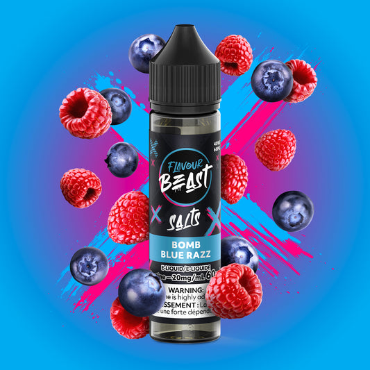 Bomb Blue Razz - 20mg
