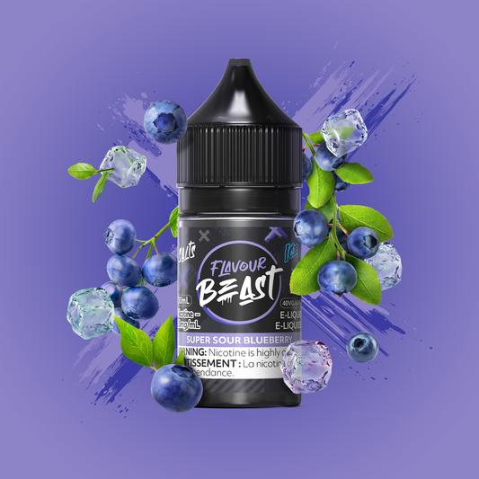 Super Sour Blueberry Iced 10mg (AB)