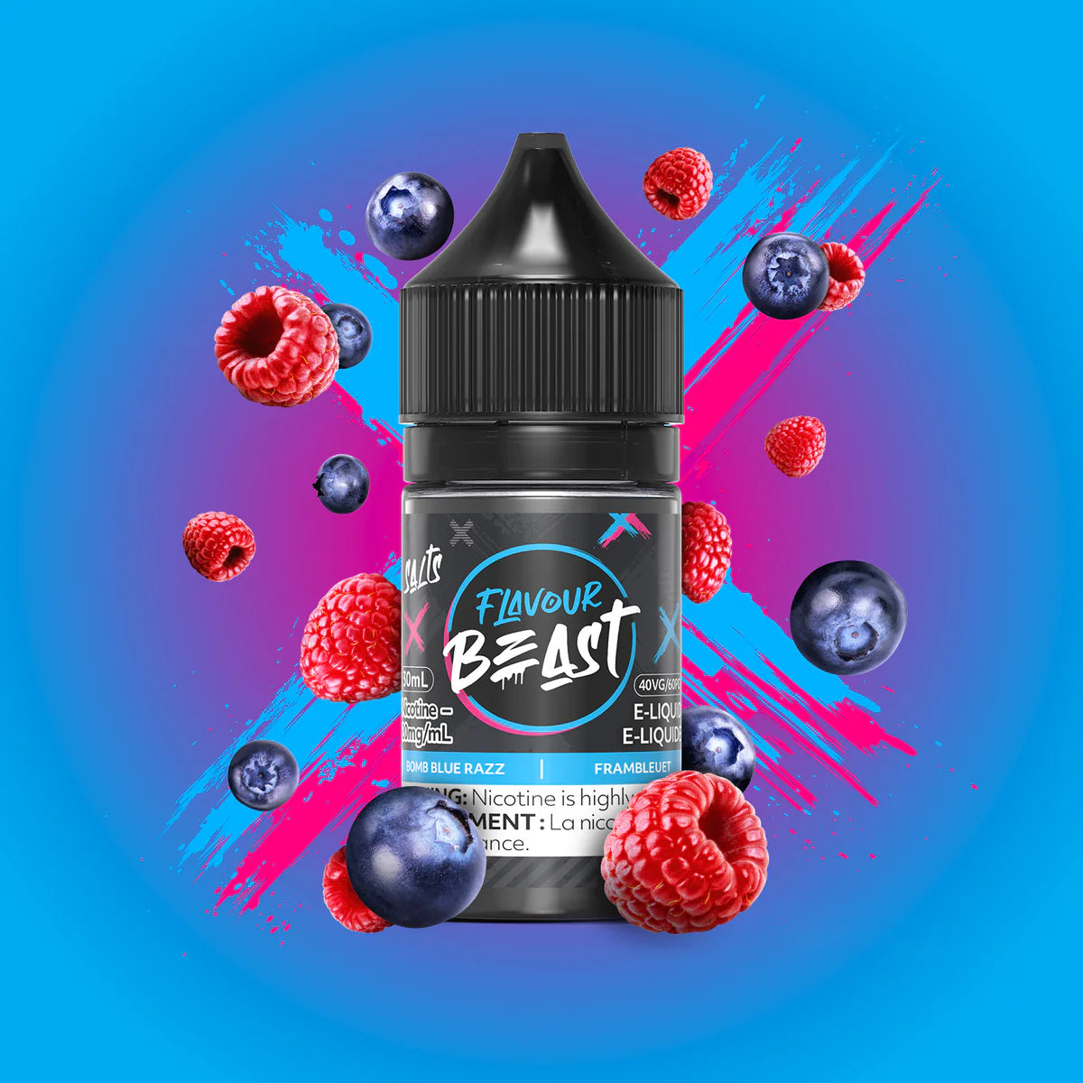 Bomb Blue Razz 20mg