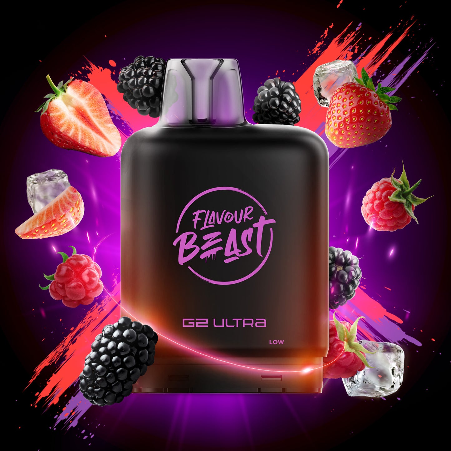 Tangy Berries Iced