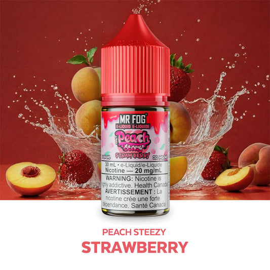 Peach Steezy - Strawberry - 20mg-30ml