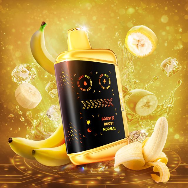 Kraze Mega X - Banana Blast Ice