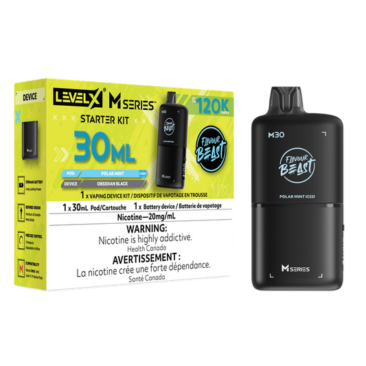 Level X M Series 30ml Starter Kit- Polar Mint