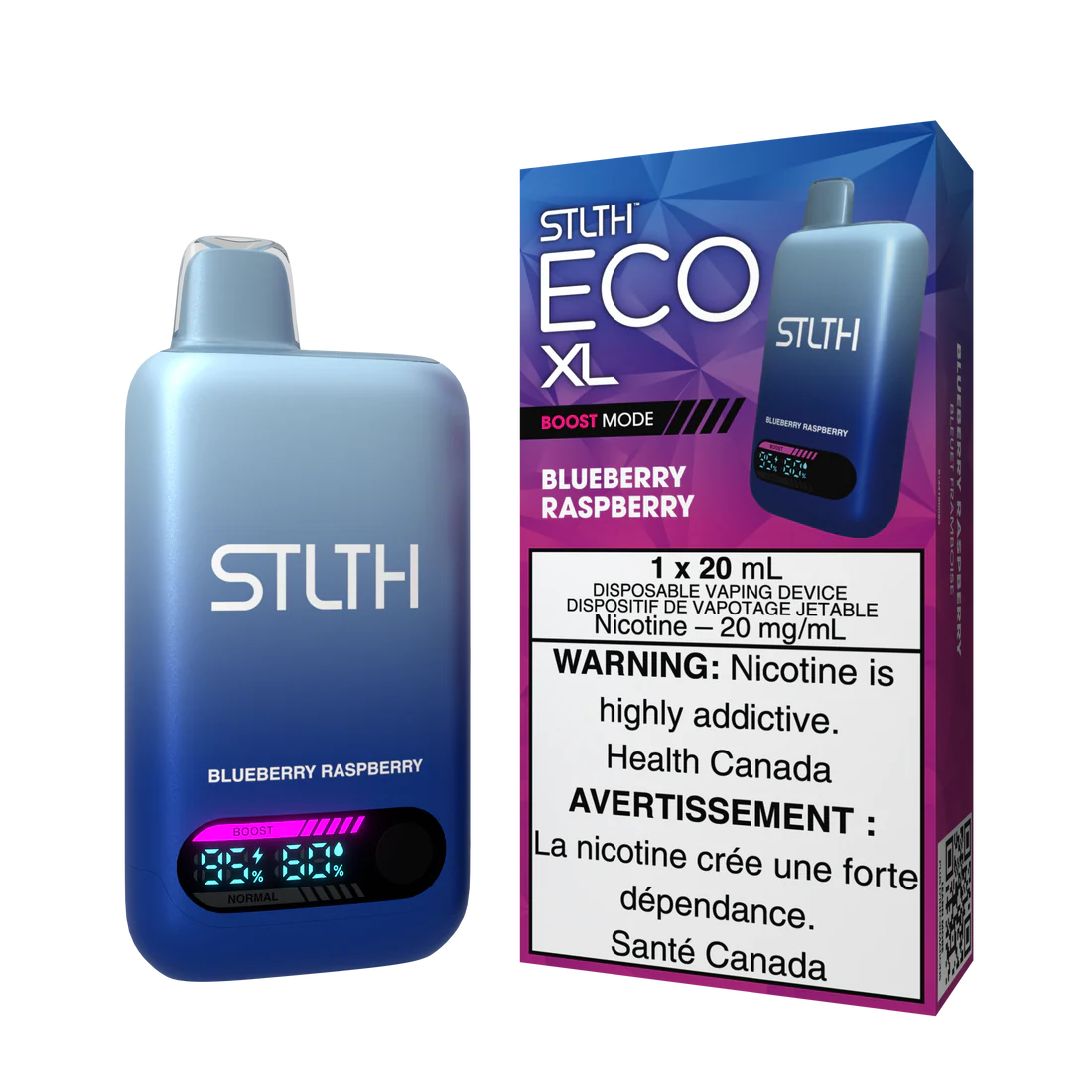 Stlth XL Blueberry Raspberry