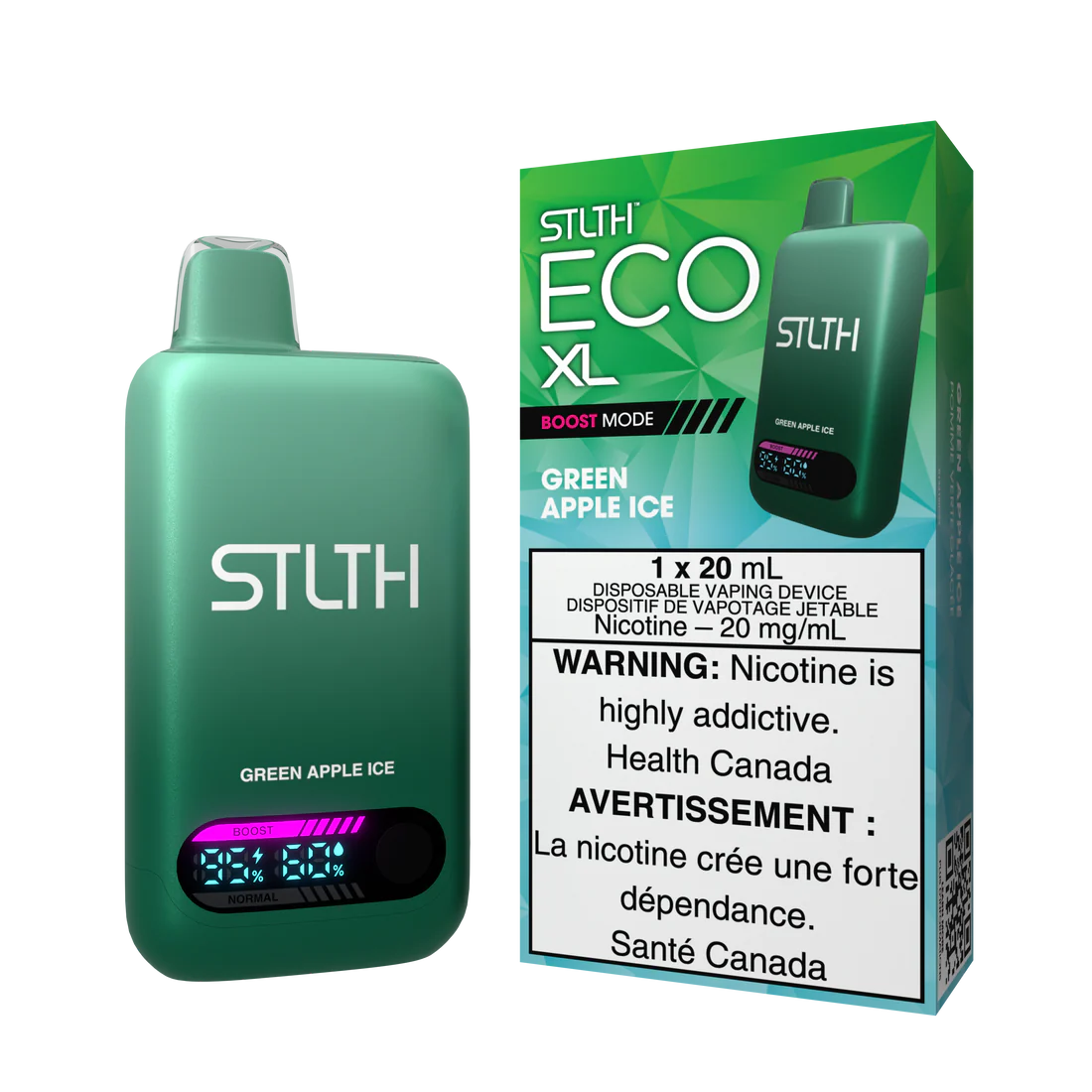 Stlth XL Green Apple Ice