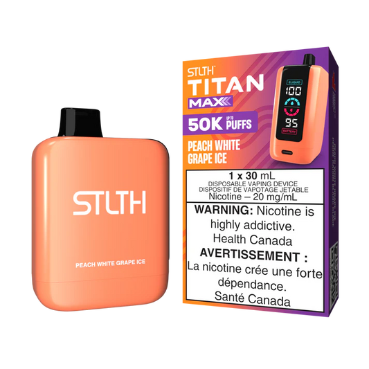 Titan - Peach White Grape Ice