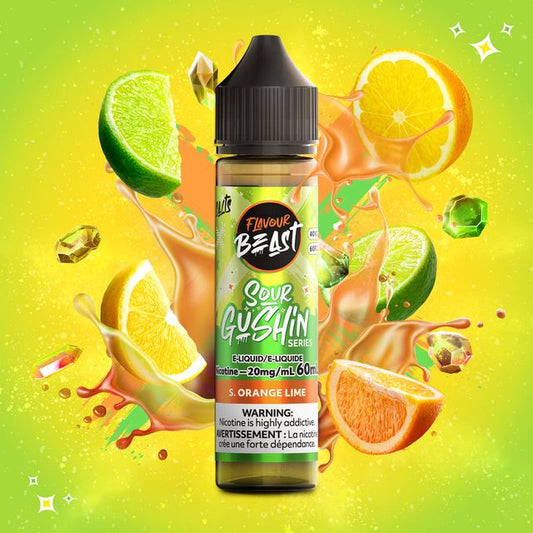 Gushin Sour Orange Lime - 20mg