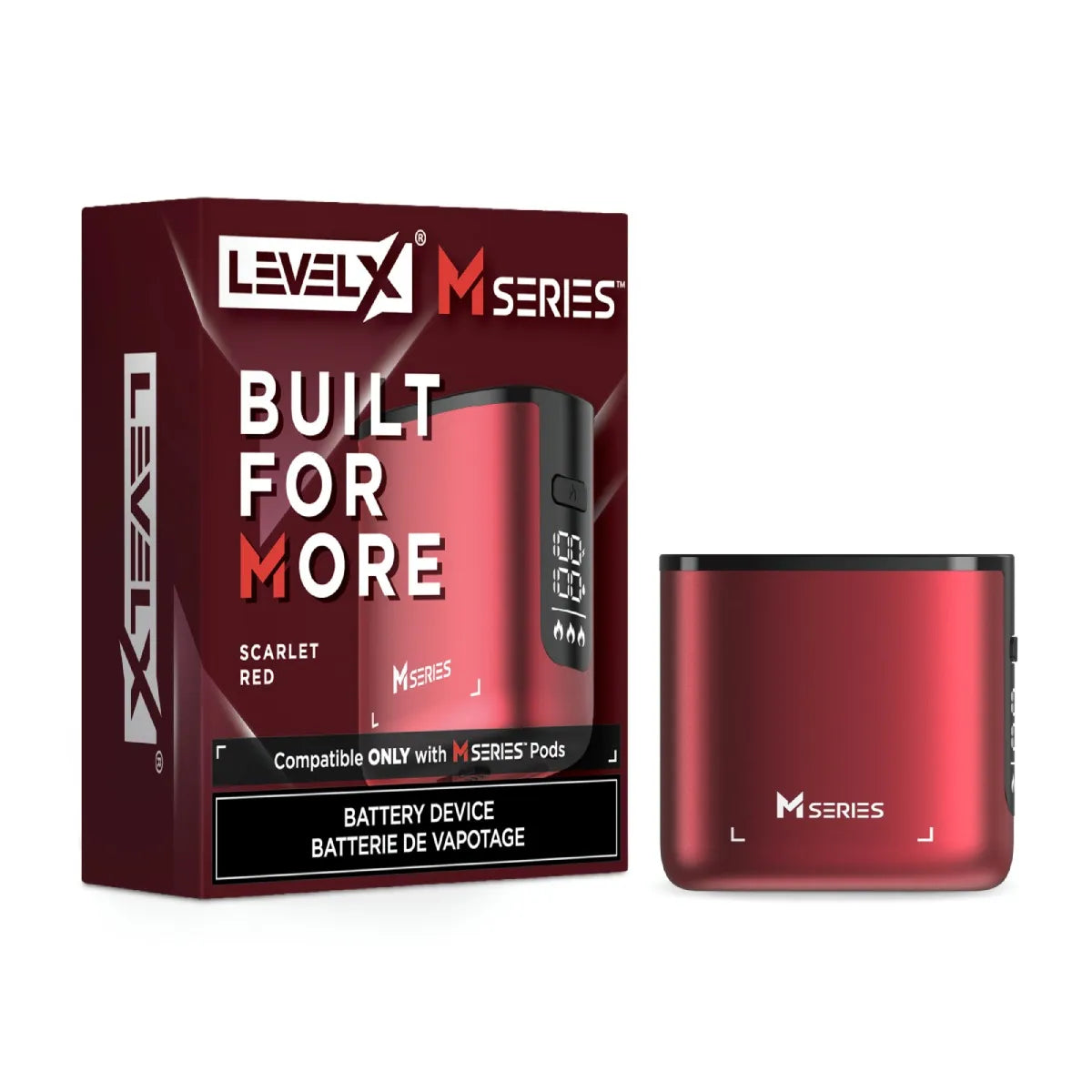 Level X M Series Device- Scarlet Red