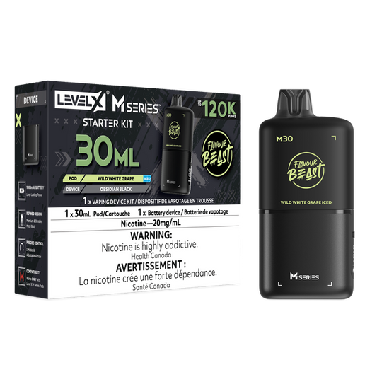 Level X M Series 30ml Starter Kit- Wild White Grape