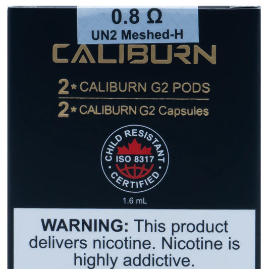 Caliburn G2 Pod, 0.8ohm, 2 Pack