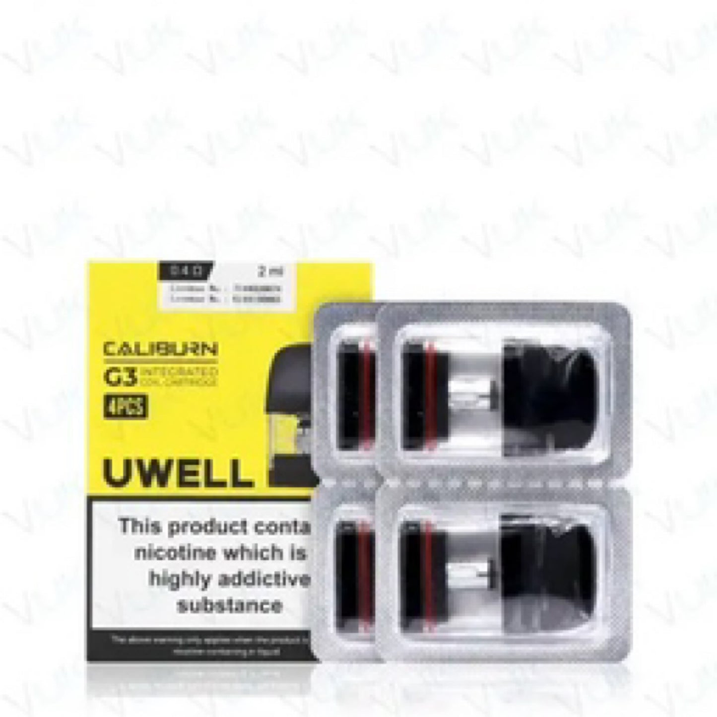 Caliburn G3 UWELL 0.4 Pods