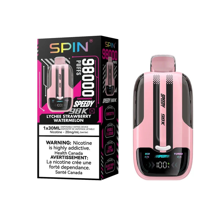 Spin - Lychee Strawberry Watermelon